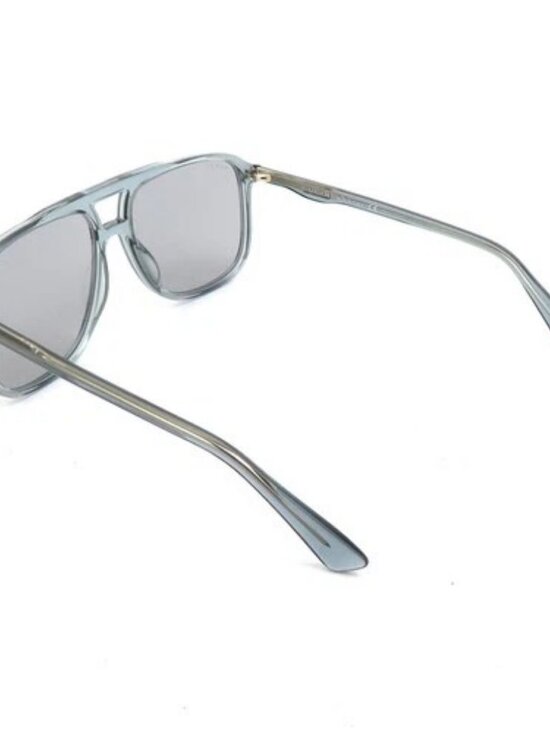 Auth GUCCI Sunglasses Clear Blue Plastic - h31896a main image 6